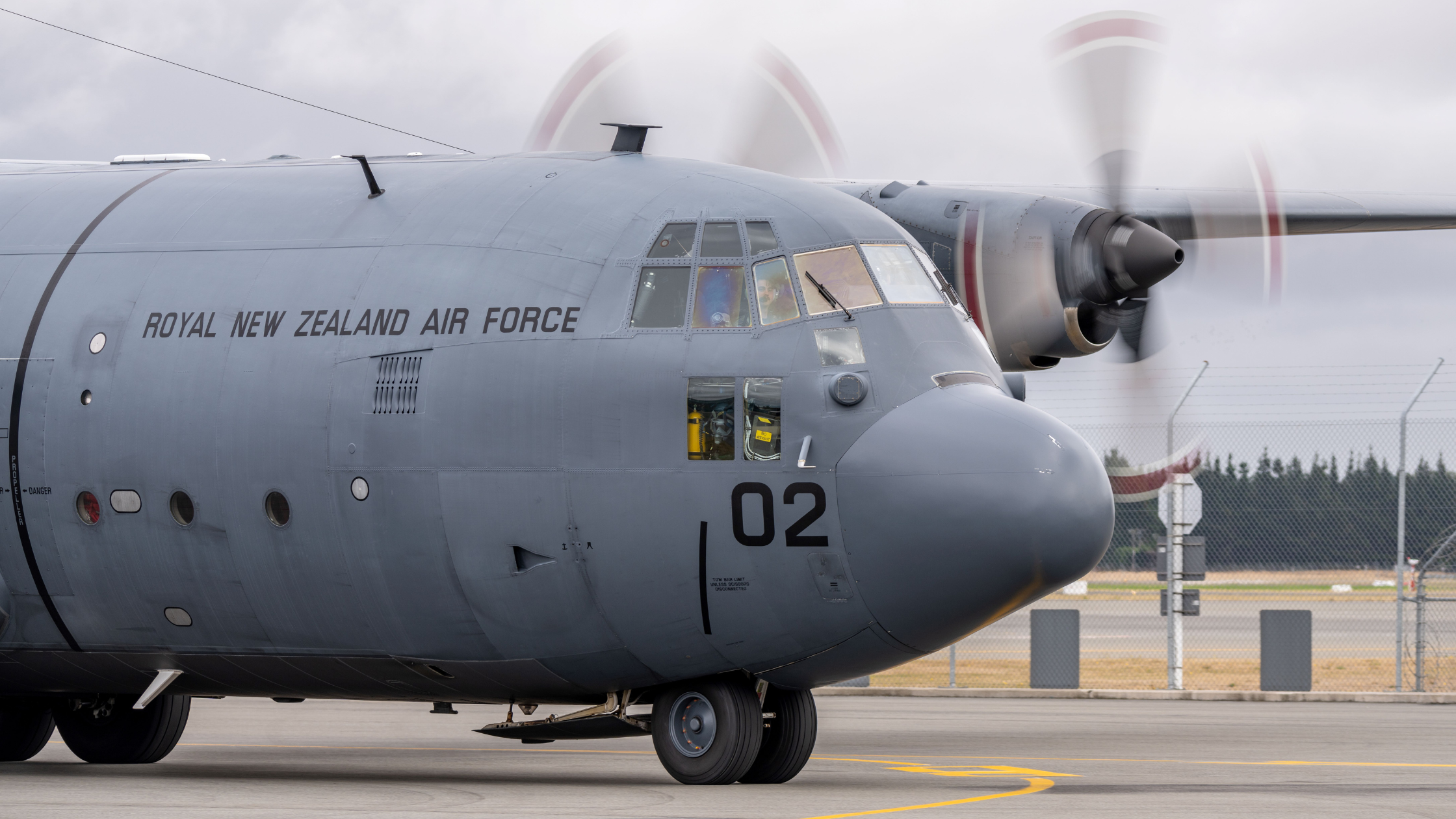 Christchurch Bids Farewell to Iconic Hercules Aircraft